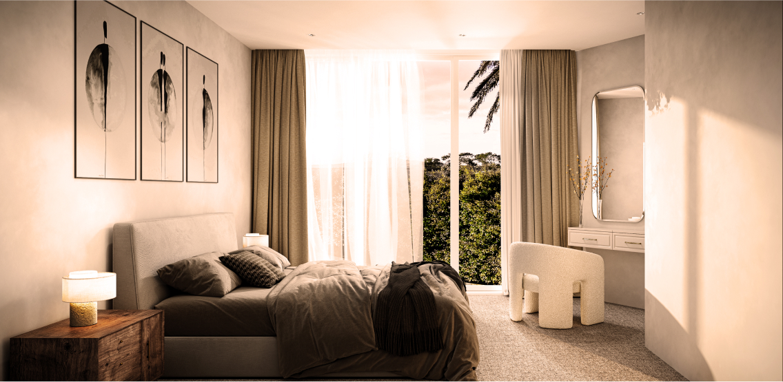 aldea premium townhouses bedroom interior